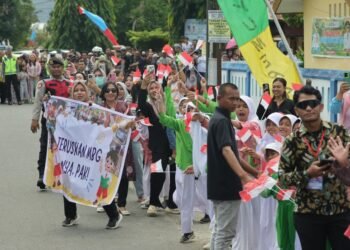 “Teruskan MBG nya Pak” Sambut Presiden Prabowo di Gorontalo
