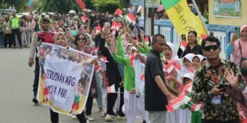 “Teruskan MBG nya Pak” Sambut Presiden Prabowo di Gorontalo