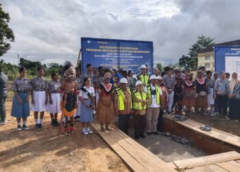 SMA Negeri 4 Manokwari Segera Miliki Gedung, Mendikdasmen Peletakan Batu Pertama