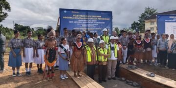 SMA Negeri 4 Manokwari Segera Miliki Gedung, Mendikdasmen Peletakan Batu Pertama