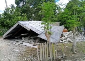 Berpusat di Darat  Gempa 6,7 M Guncang Sulteng, BMKG Catata 13 Kali Gempa Susulan