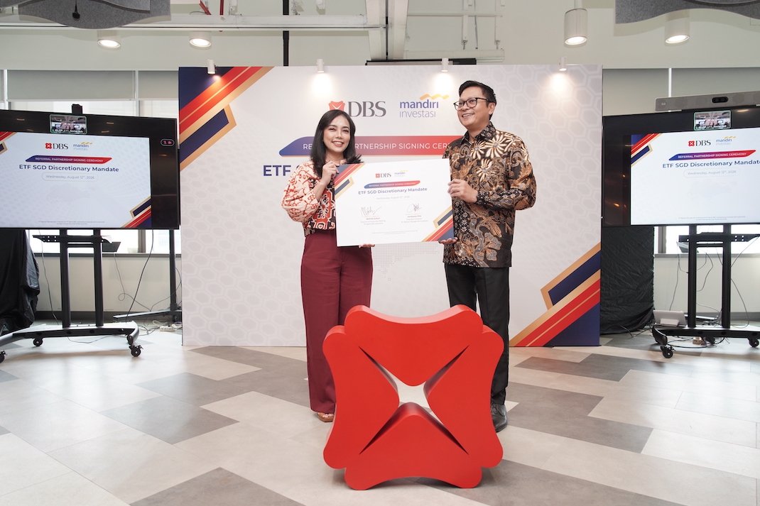 Bank DBS Indonesia dan Mandiri Investasi Hadirkan Solusi Wealth Management Berdenominasi SGD