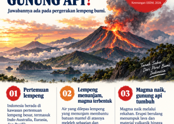 Mengapa Indonesia Punya Banyak Gunung Api?