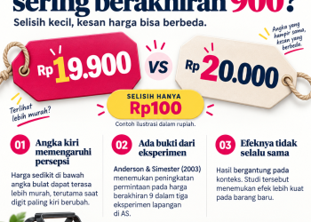Mengapa Harga Sering Berakhiran 900?