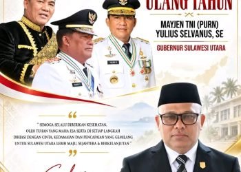 Ketua DPRD Boltim Samsudin Dama Ucapkan Selamat HUT ke-63 kepada Gubernur Sulut