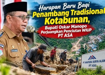 Pemkab Boltim Usulkan Penciutan WIUP PT ASA, Buka Peluang bagi Penambang Tradisional