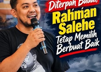 Diterpa Badai, Rahman Salehe Tetap Memilih Berbuat Baik