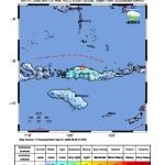 Peta guncangan (shakemap): BMKG