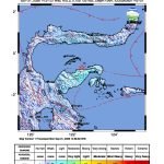 Peta guncangan (shakemap): BMKG