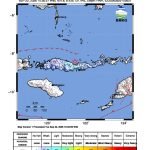 Peta guncangan (shakemap): BMKG