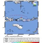 Peta guncangan (shakemap): BMKG