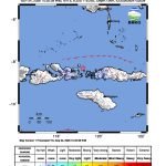 Peta guncangan (shakemap): BMKG