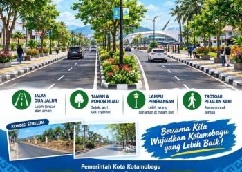 Soroti Keselamatan Pengendara, Pemkot Kotamobagu Ungkap Dasar Penataan Jalan Paloko-Kinalang