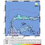 Peta guncangan (shakemap): BMKG