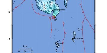 Peta guncangan (shakemap): BMKG