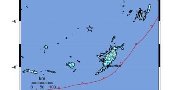 Peta guncangan (shakemap): BMKG
