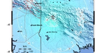 Peta guncangan (shakemap): BMKG