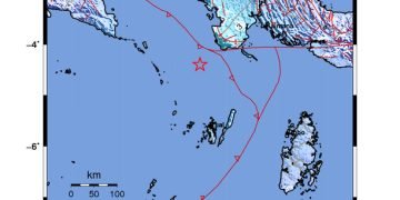 Peta guncangan (shakemap): BMKG